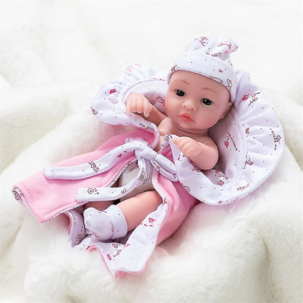 11 tums mjuka Reborn Baby Dolls Naturtrogna sovande Real Baby Dolls Newborn Toy