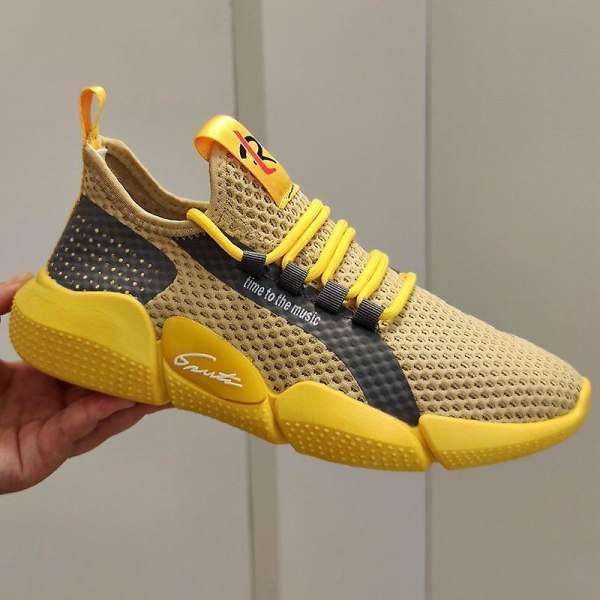 Sommar- Ultralätta löparsneakersskor 42 / A1 yellow