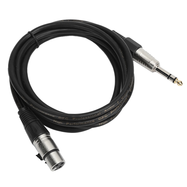 JORINDO XLR Hona till 1/4in 6.35mm Kabel 26AWG Balanserad Signalanslutning Ljudkabel
