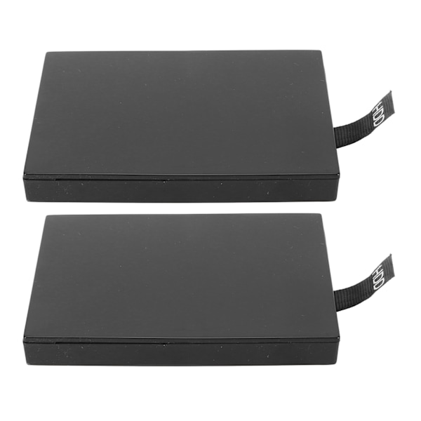 2 st Konsol Intern Hårddiskhölje för XBOX 360 Slim Ersättnings-HDD-Skal