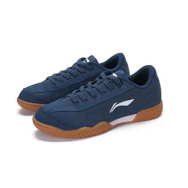 Bordtennisskor för män, Elastiska Sport Sneaker Blue 41.5