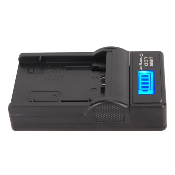 USB-kamera Batteriladdare Enkel Batteriladdare med Strömdisplay för NP FV FH70 FP för VG30 CX610E CX680 PJ820E 5V