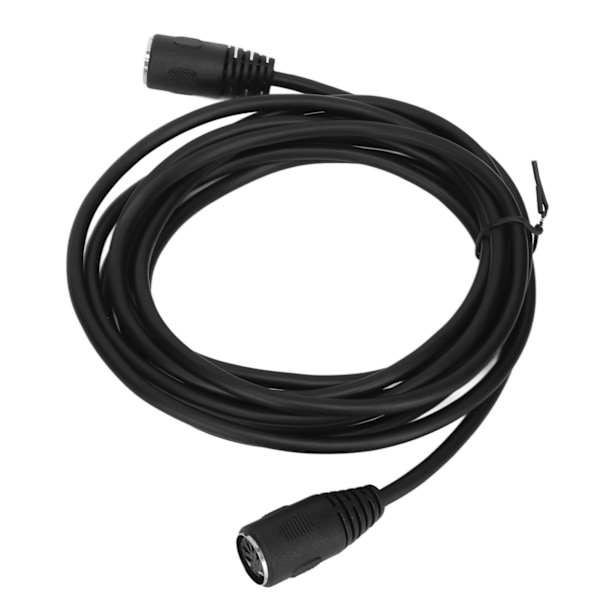 DIN 5-stifts hona till DIN 5-stifts hona adapter 3m PVC Flexibel Plug and Play Adapter Förlängningskabel för AV-utrustning