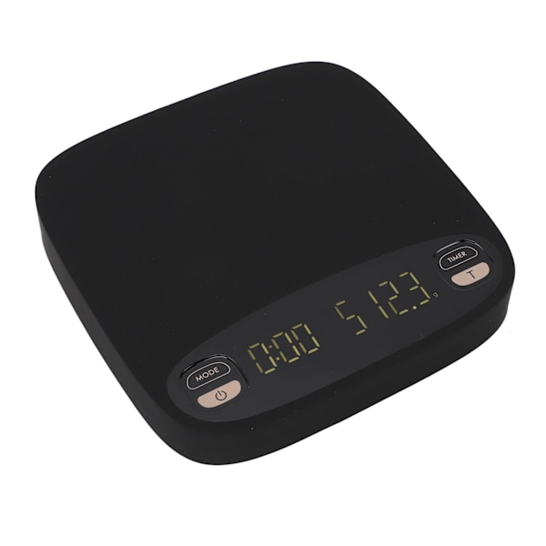 Kaffevåg Hög Noggrannhet Touch Osynlig Skärm Maximal Vägkapacitet 2kg 0.1g Graderingsvärde Enhetskonvertering Elektronisk Bakvåg