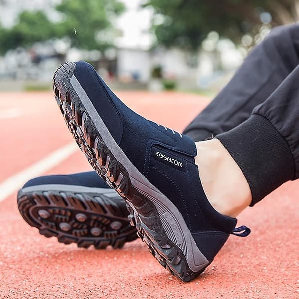 Höst Vinter - Utomhus Promenad, Jogging Sneakers, Skor Dark Grey 44