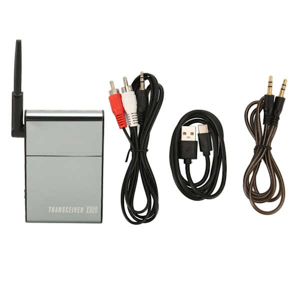 Bluetoothadapter Multifunktion HiFi Förlustfri Ljudöverföring Plug and Play Bluetooth 5.2 Sändare Mottagare för Mobiltelefon Surfplatta Dator