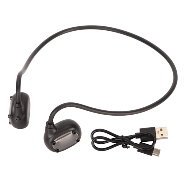 Öppna Öronhörlurar Stereo Ljud Luftledning IPX6 Vattentät Bluetooth 5.0 Sport Hörlurar för Träning och Löpning