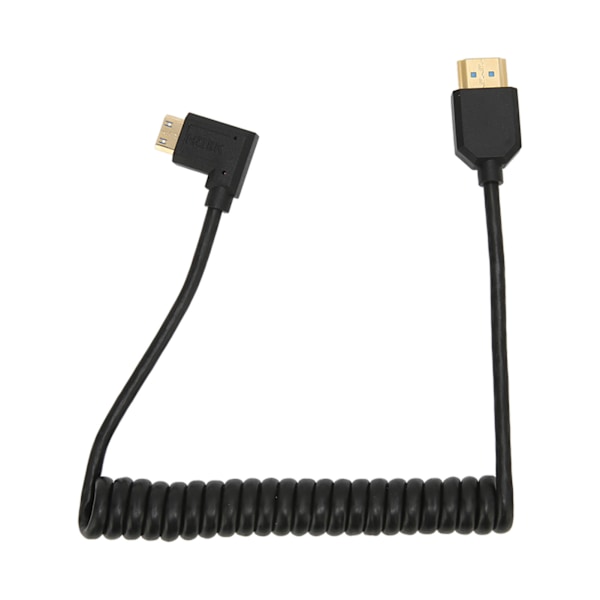 HD Multimedia Interface-kabel 8K 48Gbps Höger Vinkel Mini HD Multimedia Interface till HD Multimedia Interface-kabel