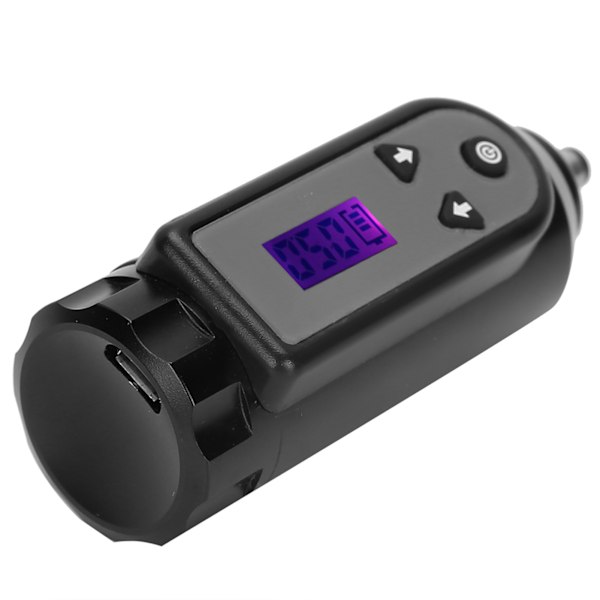 GHOST AXE Trådlös Tatueringsströmförsörjning LCD-Display Stor Kapacitet Maskinbatteri