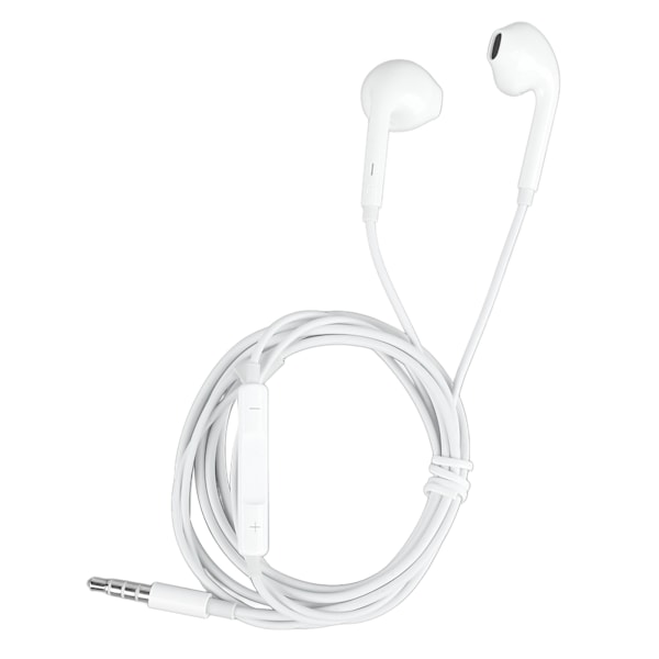 3,5 mm Hörlurar Stora Högtalare Universal Trådbunden Bas Hörlurar med Volymjustering för IOS 6S 5S för Android