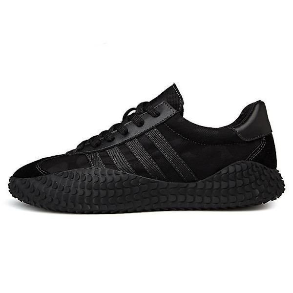 Golfpromenader, spikfria sneakers black 8