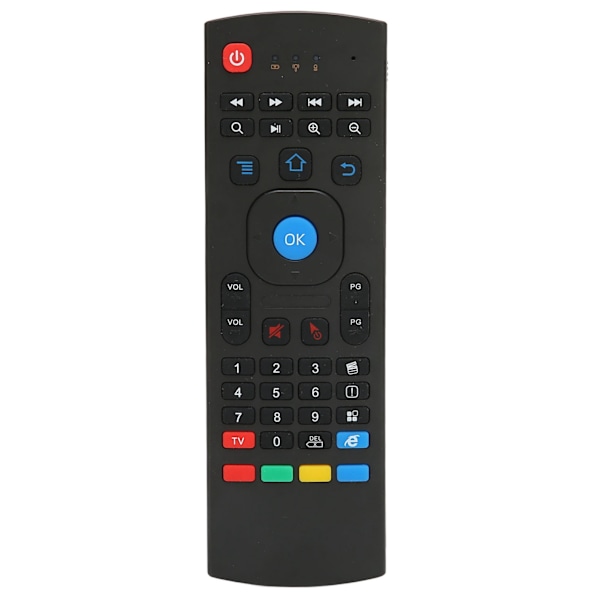 2.4G Fjärrkontroll Mus Trådlöst Tangentbord Flygmus Stöder IR och Trådlös Överföring för Android PC Projektor TV