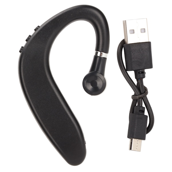 Bluetooth 5.2 Headset Vattentät Ultralätt Handsfree Enkelsidig Öronpropp för Sport Körning Affärs Kontor