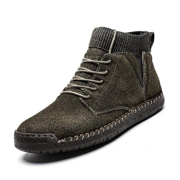 Herr Höst, Vinter High Top Vulkaniserade Sneakers brown 48