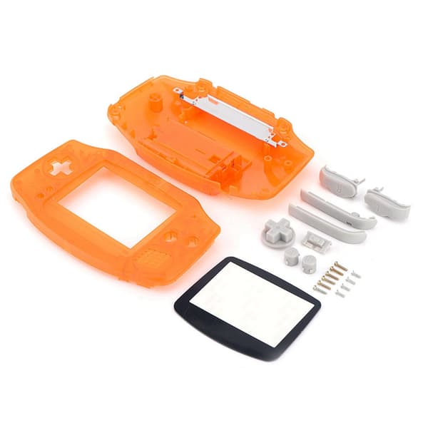 Ersättningshölje för GBA Transparent Orange