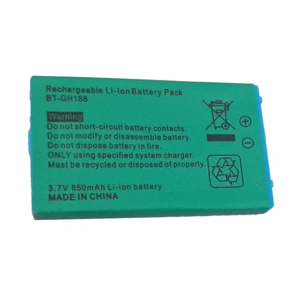 Batteripaket för GBA Ersättning 850mAh Litiumjonbatteri med skruvmejsel för GBA SP Spelkonsoler 3.7V
