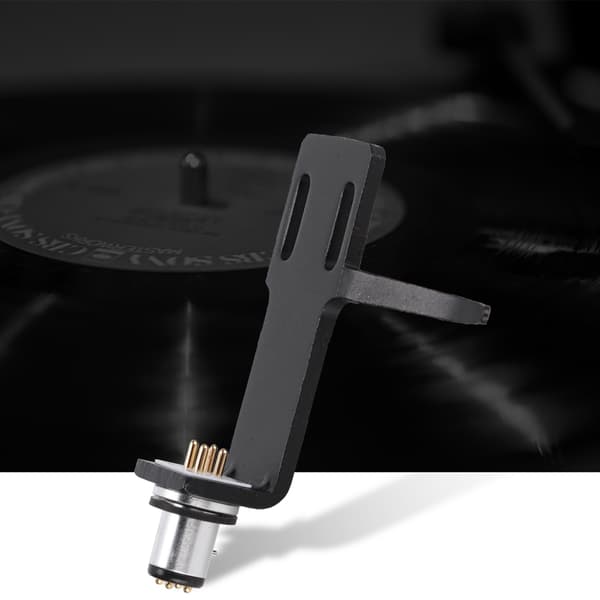 Skivspelare Pickup Headshell High-end Phono Pickup Headshell Skivspelarkit Svart