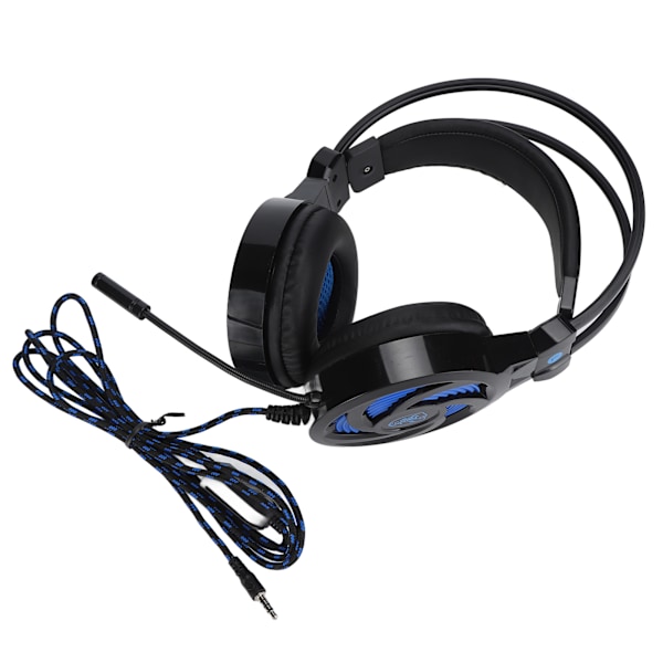 SY855MV Trådbunden Spelheadset Brusreducerande Öronmuffar med Mikrofon Volymkontroll för PS4 PC Laptop