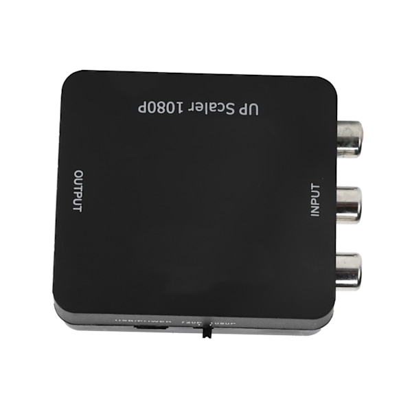 AV till HD Multimedia Interface Konverterare Portabel DVD-spelare Ljud Video Adapter för NTSC/PAL