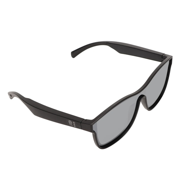 Bluetooth-glasögon Fashionabla Eleganta Touch-kontroll HiFi Stereo Ljud Smarta Glasögon för Sport Musik Promenader Silver
