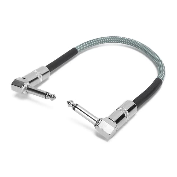 JORINDO JD6228 6,35MM Hane till Hane Ljud Gitarrkabel för Elektrisk Gitarr Effektpedal Basmixer 15CM