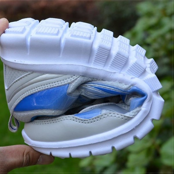 Herr Sneakers, Andningsbara Skor med Snörning White D 8.5