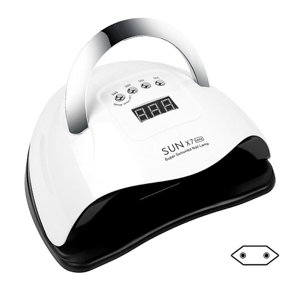 UV Nagellampa Smart Manikyr Stark Effekt Fototerapi Maskin Portabel Salong Hårdnande EU-kontakt