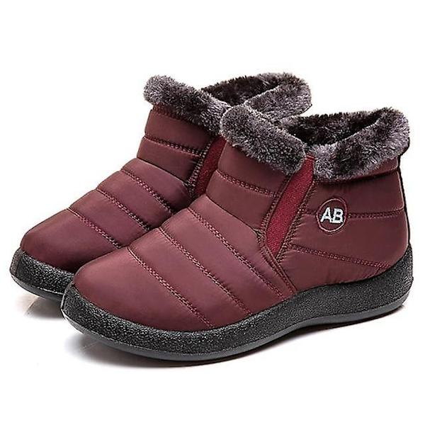Damplysch varm ankelstövel K06red 5