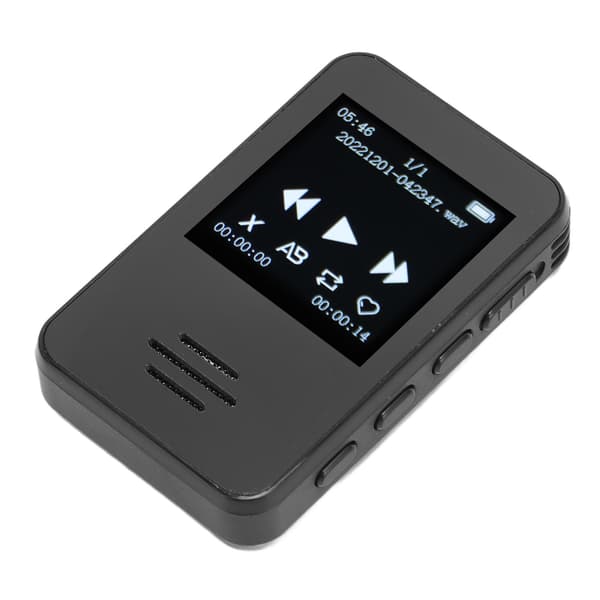 32GB 1,33 tum Digital Röstinspelare IPS Hög Definition Röstinspelare Bärbar Bluetooth 5.2 Röstinspelare för Windows