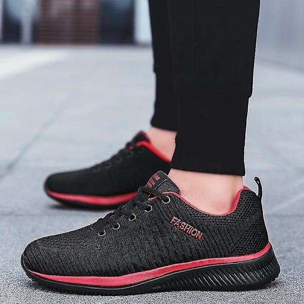 Nya Dam Mode Casual Sneaker Vulkaniserade Skor Red1 41