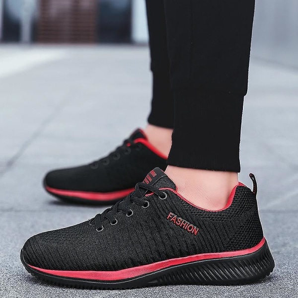 Nya kvinnor Mode Casual Sneaker Vulcanize Skor Red1 36