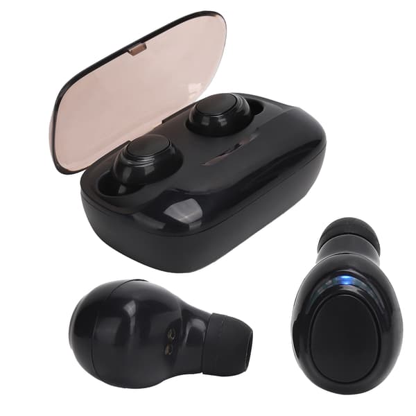 Trådlösa Bluetooth-hörlurar Vattentäta Touch-kontroll Brusreducerande Headset med Mikrofon