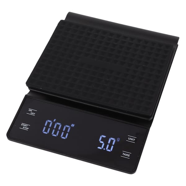 Elektronisk köksvåg med pekskärm, timer, 3 kg, multifunktionell