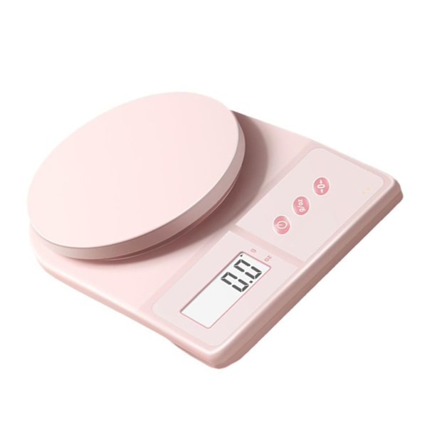 Elektronisk Våg Hög Noggrannhet Hushålls Mini Mat Köksvåg för Diet Kaffe och Bakning Rosa