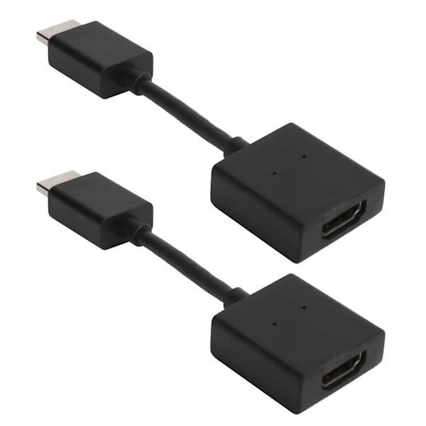 2 st Förlängningskabel Hane till Hona HD Multimedia Interface Stödjer 4K Hög Upplösning