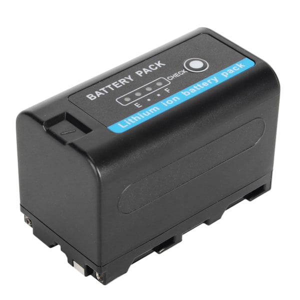 Kamerabatteri för NP F750 NP F770 Ersättningsbatteri med Batteriindikator för F970 F960 F770 F750 F550 F570 Batteri