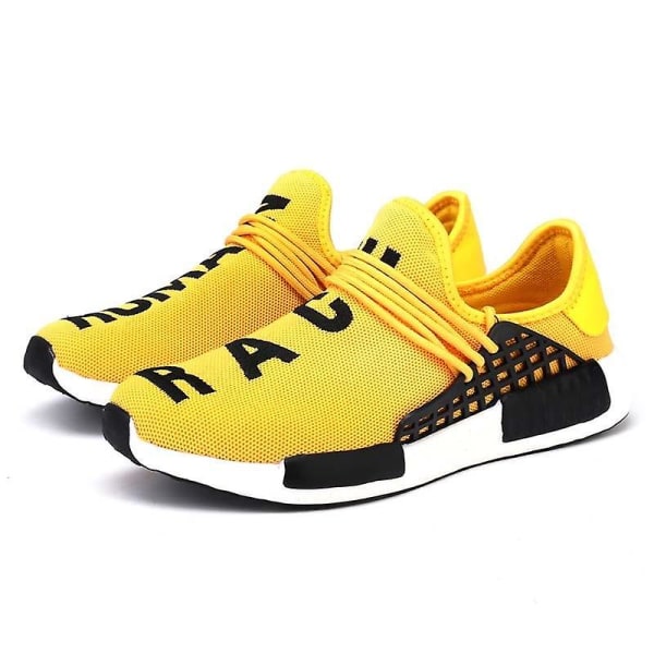 Herrmode Sneaker, Casual Andas Walking Sneaker yellow 6.5