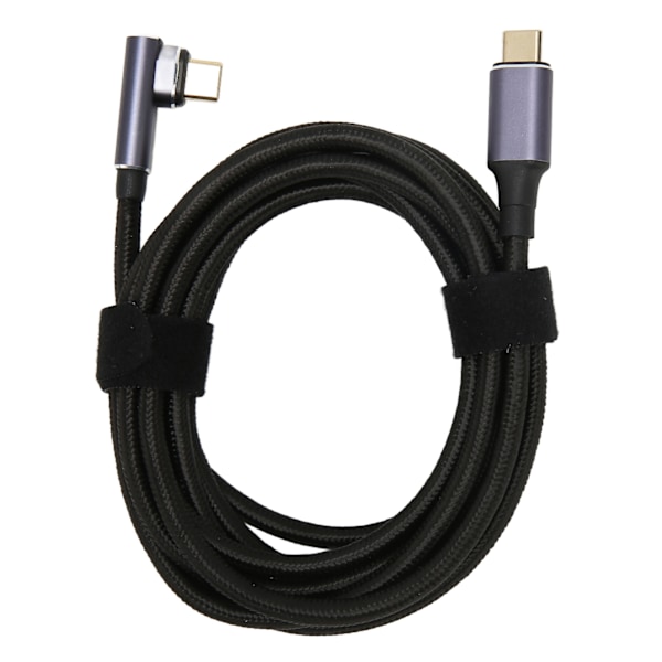 USB C till USB C Kabel Multifunktion 8K 60Hz Hög Hastighet 20Gbps PD 100W Snabbladdning USB 4.0 Magnetisk Datakabel 200cm Medium Vinkel