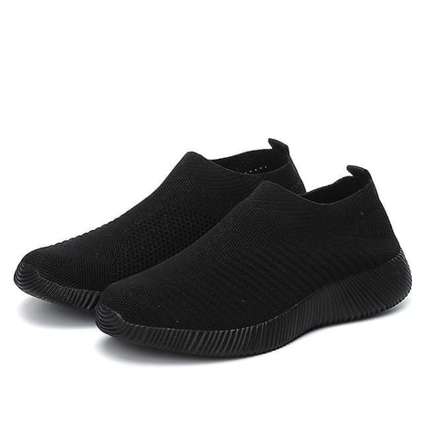 Sommar Sneakers, Kristall Mode Slip-on skor gray 4.5