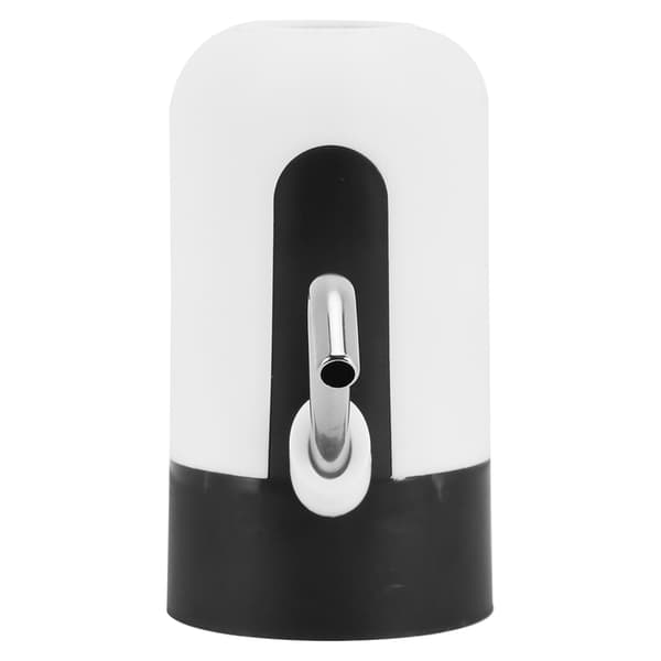 Vattenflaskpump USB-laddning Elektrisk Dricksvattendispenser Kit för Hemmakontor Vit