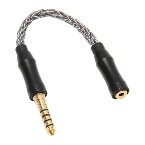 2,5 mm Hona till 4,4 mm Hane Ljudkabel Enkel Kristall Koppar Hörlursadapterkabel för Telefoner Högtalare 14 cm / 5,5 tum Kallgrå