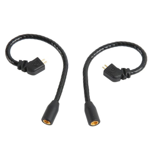 Adapterkabel för MMCX till 0,78 mm, 2-stifts hona till hane OFC-kärna, hörlursadapterkabel för TFZ MS4 MS2 MS1 för KZ ES4 ZSR