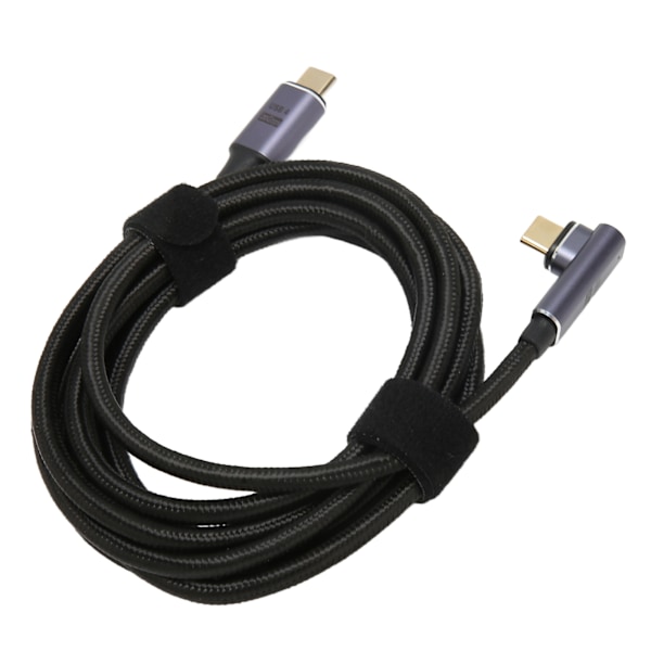 USB C till USB C Kabel Multifunktion 8K 60Hz Hög Hastighet 20Gbps PD 100W Snabbladdning USB 4.0 Magnetisk Datakabel 200cm Medium Vinkel