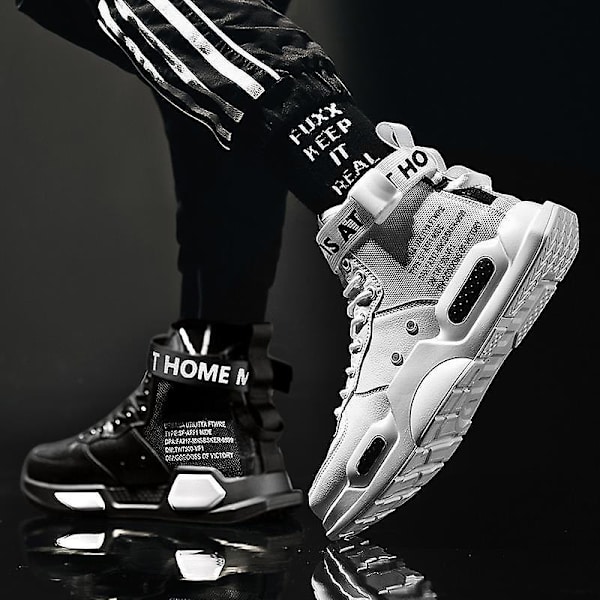Högklackade lädersneakers för män (Set 1) colour5 42