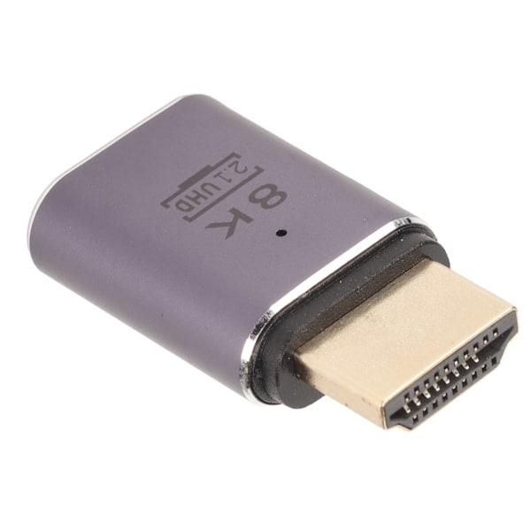 HD Multimedia Interface Adapter Hane till Hona 8K HD Multimedia Interface Kopplare för HDTV-apparater Projektorer Monitorer