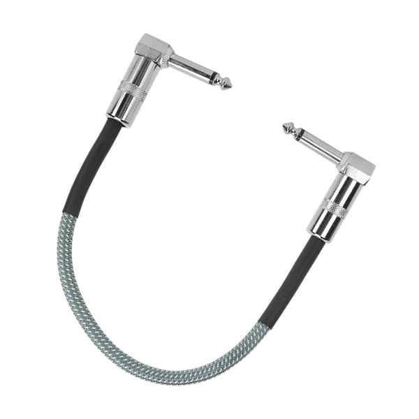 JORINDO JD6228 6,35MM Hane till Hane Ljud Gitarrkabel för Elektrisk Gitarr Effektpedal Basmixer 15CM