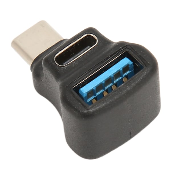 Typ C Splitter Adapter PD 100W Laddning 8K Video 20Gbps 90 Grader Typ C till Typ C USB A Konverterare för Laptop Kontroller