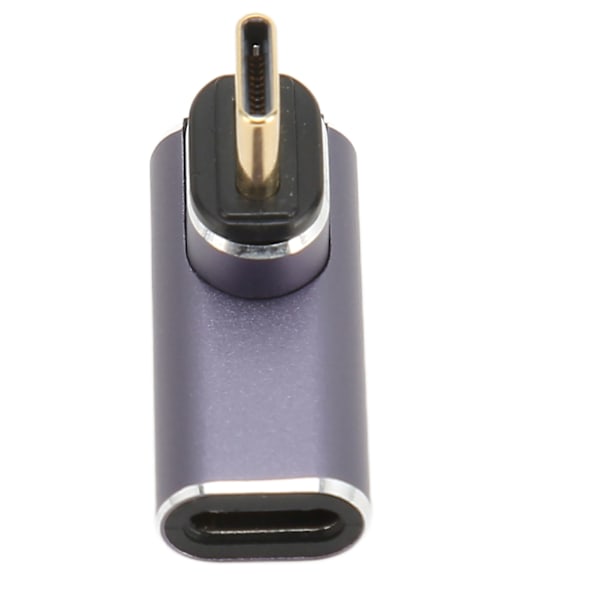 USB C 3.1 Magnetisk Rätvinkeladapter PD 140W Snabbladdning 40Gbps 8K 90 Graders Typ C Magnetisk Adapter för MacBook Pro
