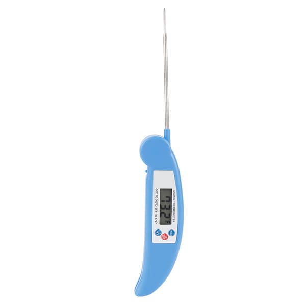 Ny Digital LCD Köks Termometer Vikbar Grill Matlagnings Termometer med Sond