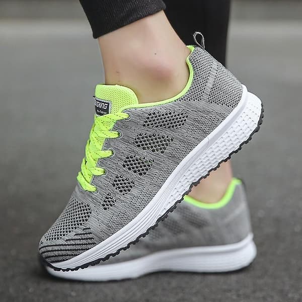 Sneakers för dam, vardagsskor grey 40